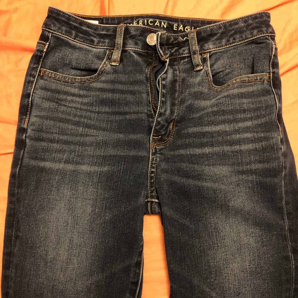 ae high rise jeans 🤍